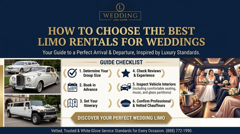 How to Choose the Best Limo Rentals for Weddings