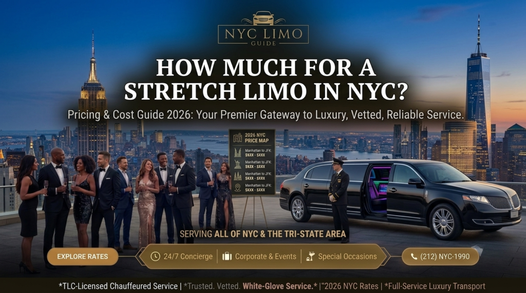 How Much for a Stretch Limo in NYC? Pricing & Cost Guide 2026