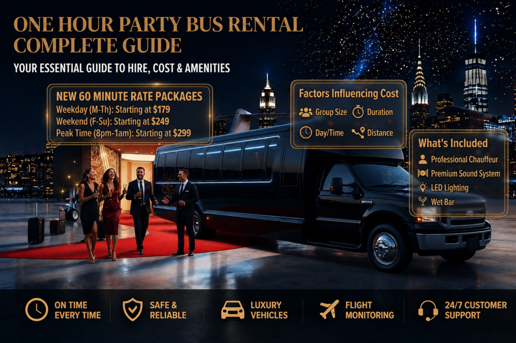 One Hour Party Bus Rental Complete Guide