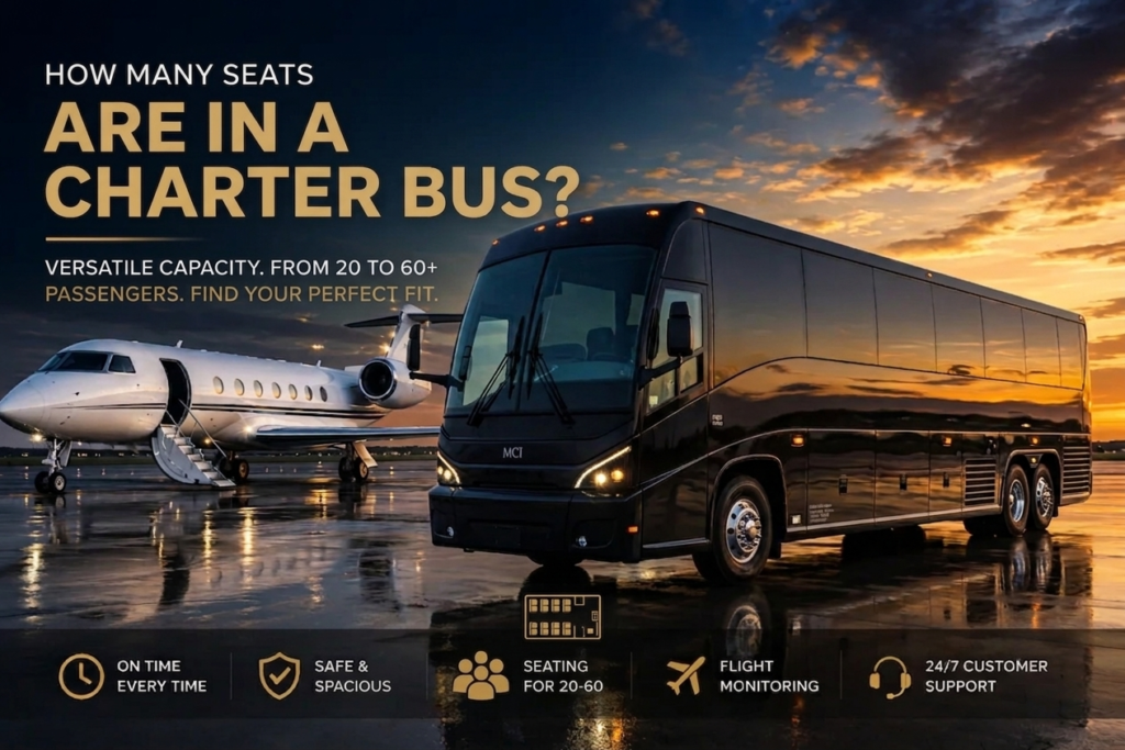 How Many Seats Are in a Charter Bus