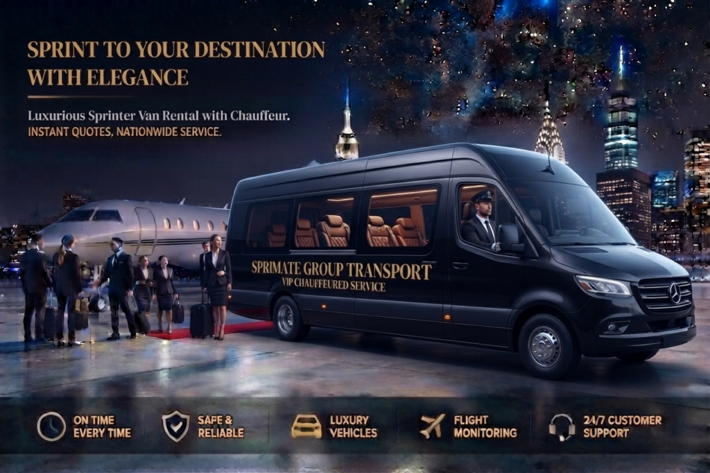 Sprinter Van Rental with Driver