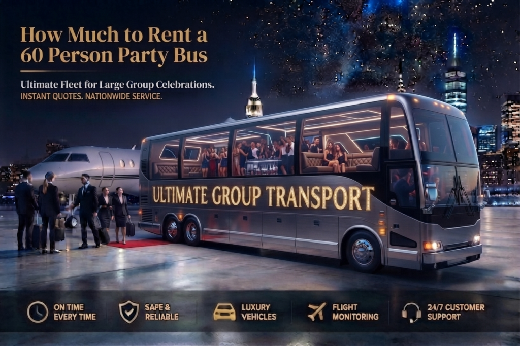 60 Person Party Bus
