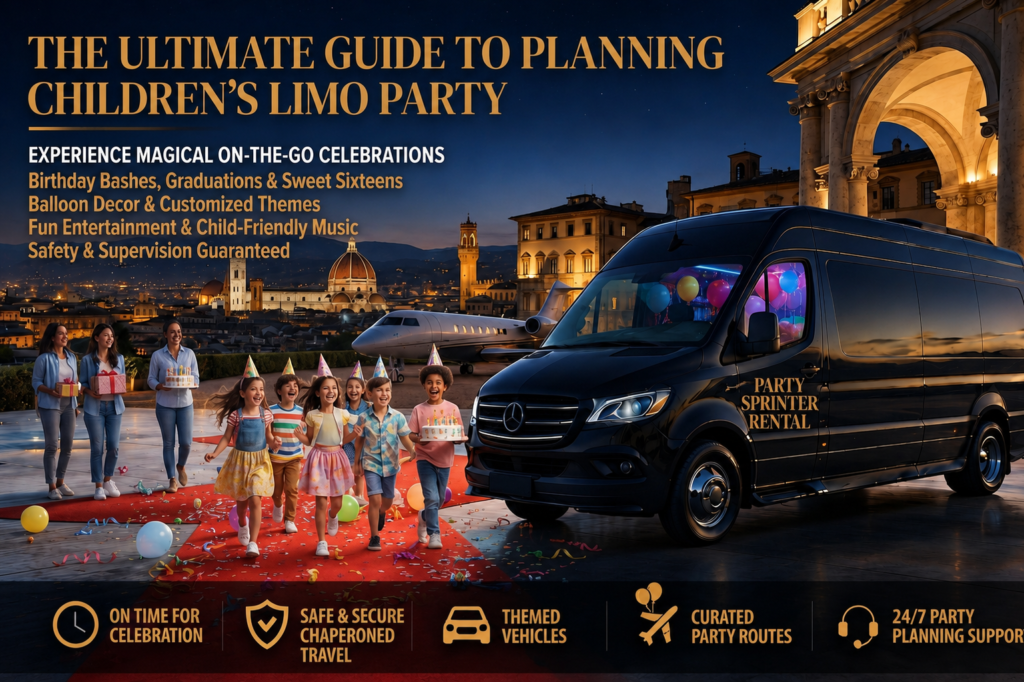 The Ultimate Guide to Planning a Children's Limo Party