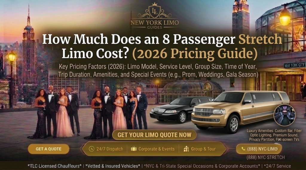How Much Does an 8 Passenger Stretch Limo Cost