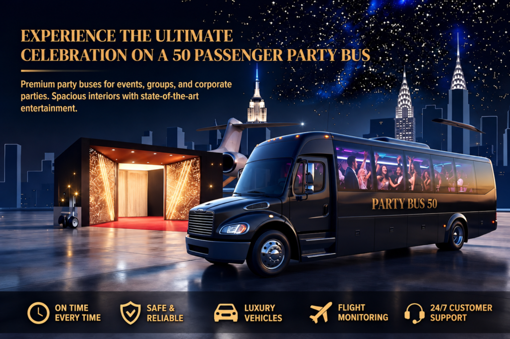 50 Passenger Party Bus