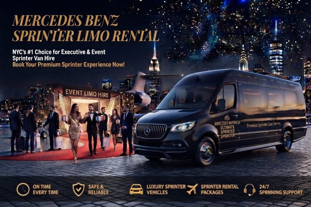 Mercedes Benz Sprinter Limo Rental