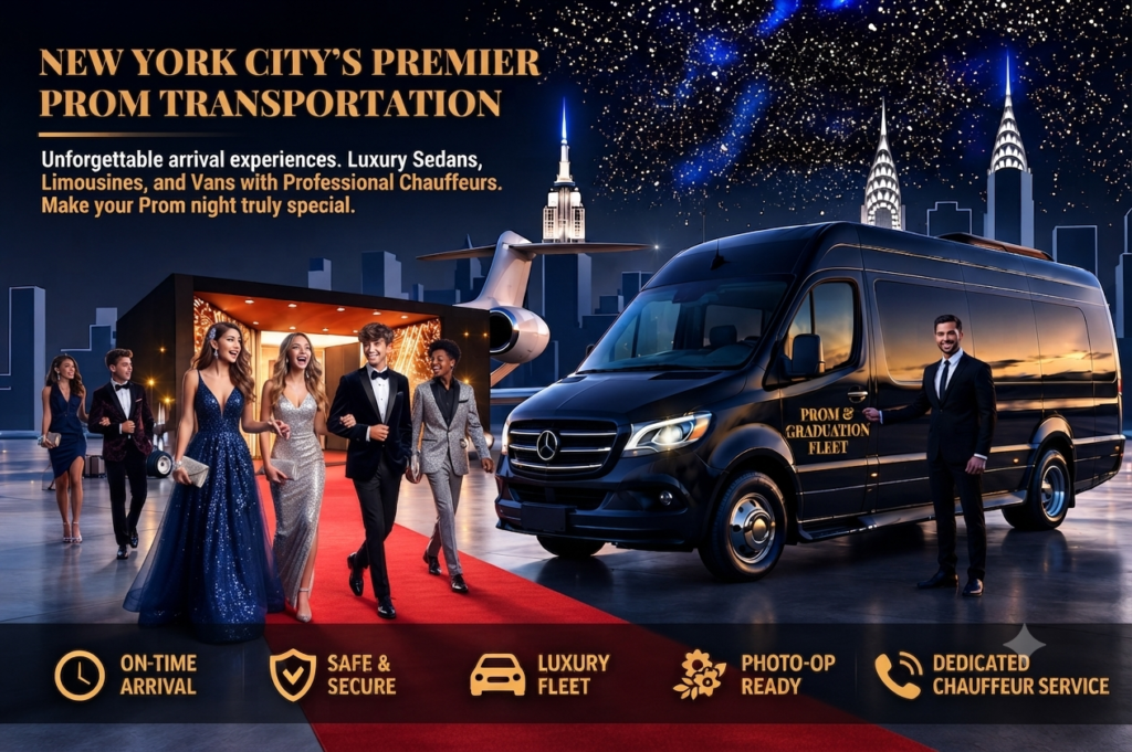 Prom Car Rentals With Chauffeur in New York City