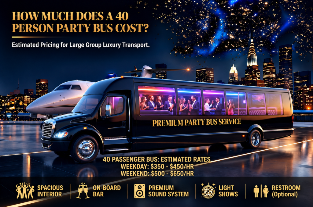 40 Person Party Bus Cost