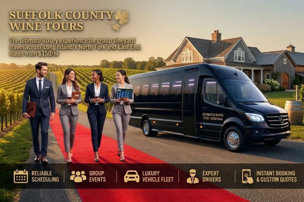 Wine Tour Transportation Suffolk County