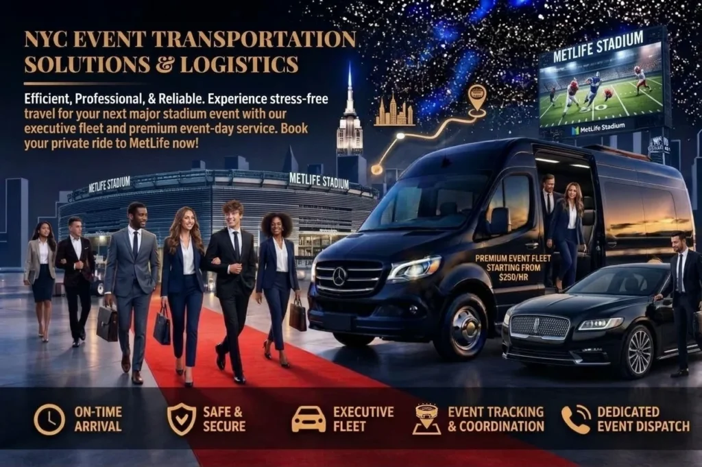 Limo to MetLife Stadium from NYC