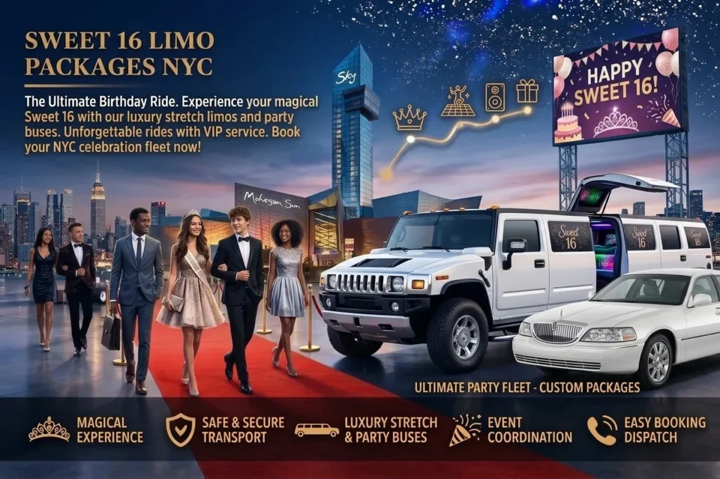 Sweet 16 Limo Packages in NYC
