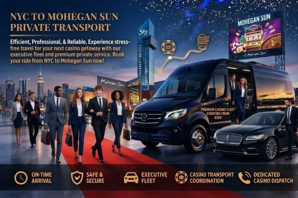 Car Service from NYC to Mohegan Sun